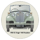 Singer Nine 4AB Roadster 1950-52 Coaster 4
